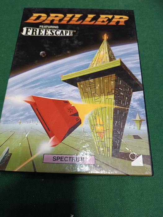Gra na ZX Spectrum - Driller (BOX)