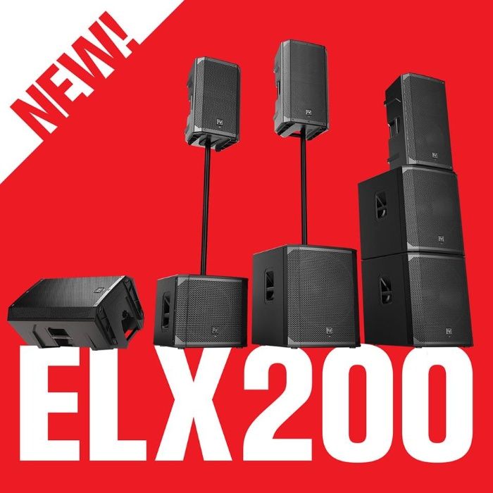 Акустична система Electro-Voice ELX200-10P, 12P, 15P, 12SP, 18SP