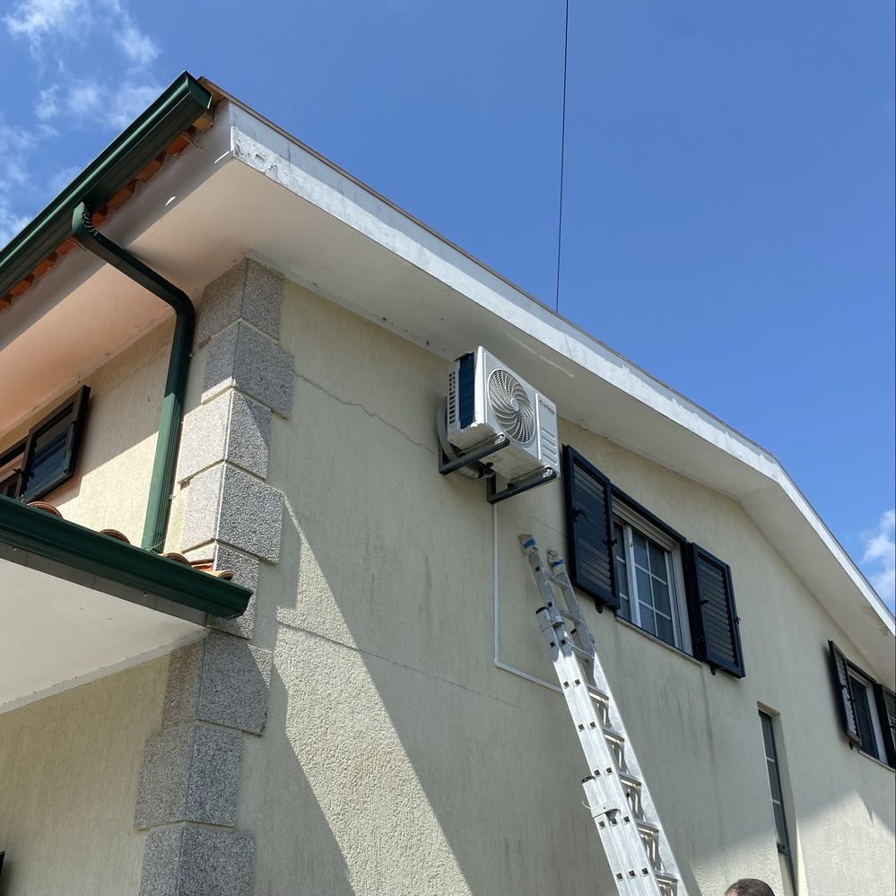 Instalacão ar condicionado