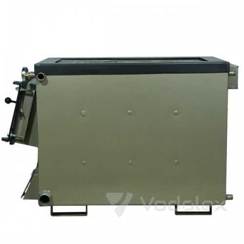 Котел твердопаливний  bizon м-п classic з плитою (сталь 4, 5, 6 мм)