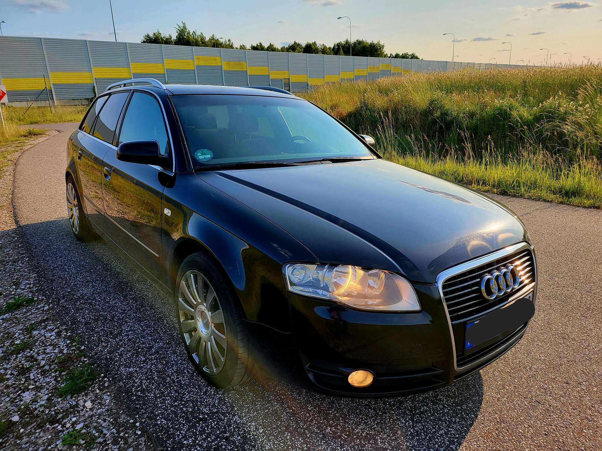 AUDI A4 2.0 tdi automat klima lodówka navi grz.fote alu hak SUPER STAN