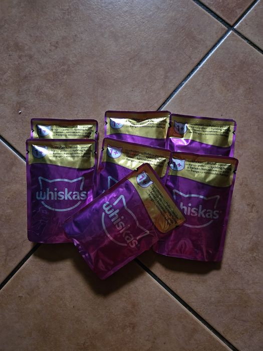 Whiskas 1+ kurczak cena za 7 szt.