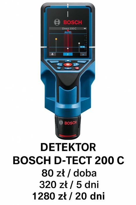 Kamera termowizyjna / Detektor / Niwelator laserowy / Laser WYNAJEM