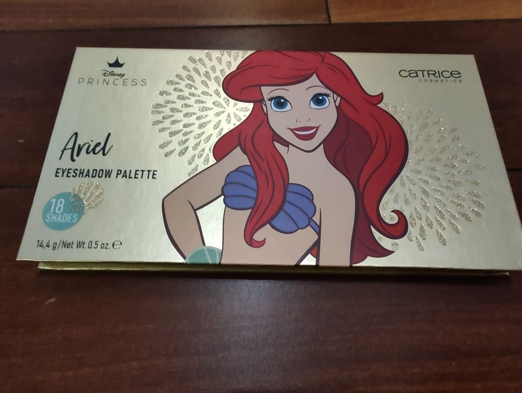 CATRICE Disney Princess Ariel paleta cieni, limitowana, nieużywana