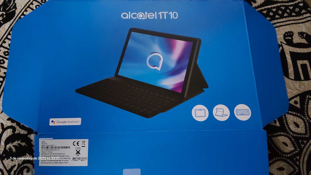 Teclado para tablet Alcatel 1T10