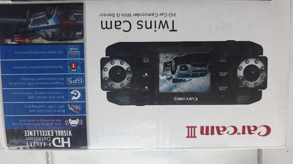 CarCam III X8000 HD 2 камеры GPS
