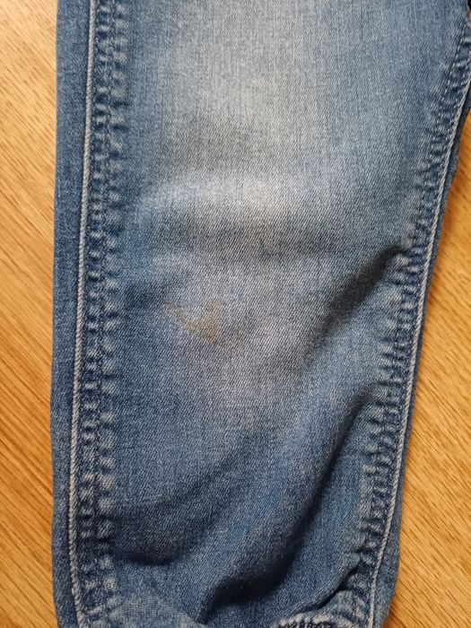 Ogrodniczki H&M 86 dla dziewczynki jeansowe