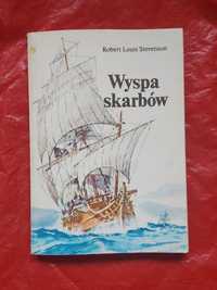 Książka dziecięca Wyspa Skarbów 1988rok