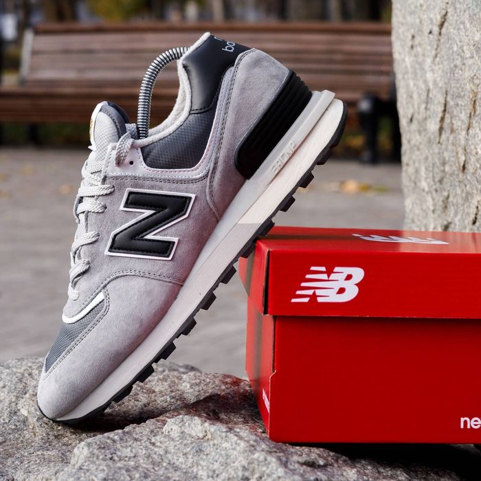 Gore Tex! New Balance 574 Legacy Grey Black Thermo -15°   Wat