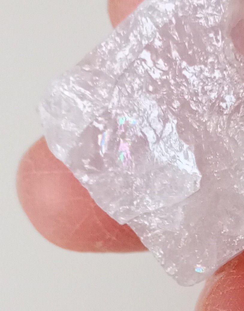 Kamień surowy kwarc różowy Wysoka jakość