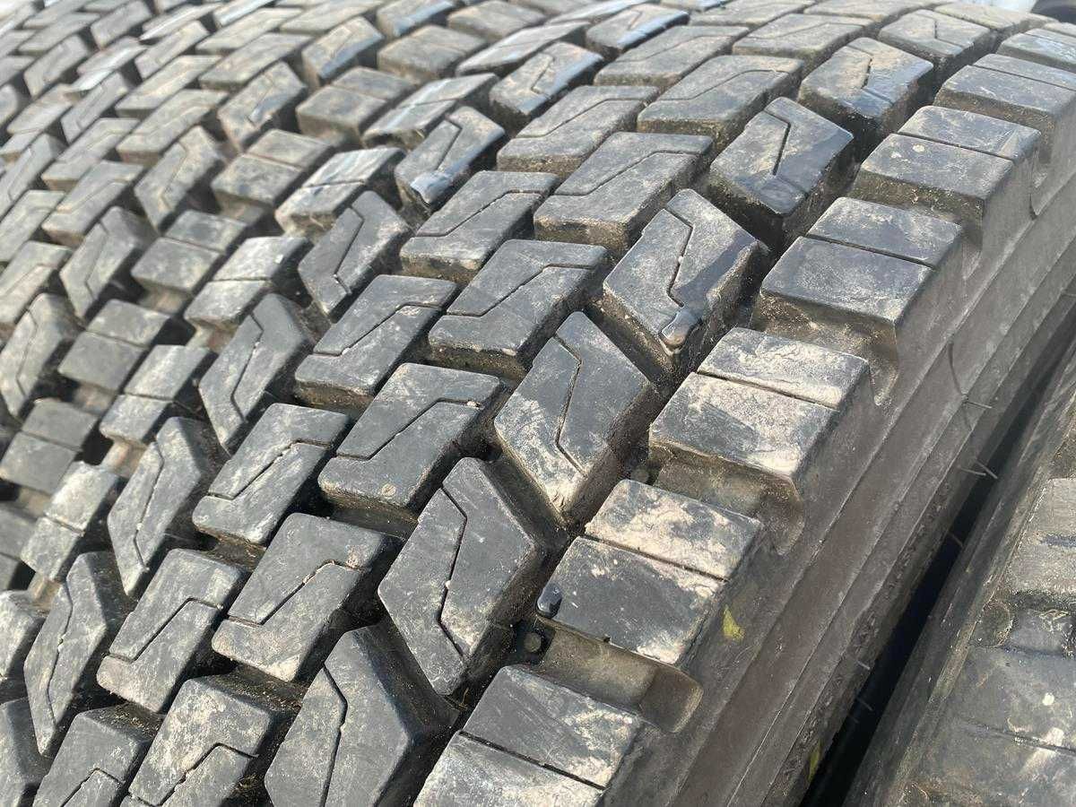 Opony używane napędowe 215/75r17.5 Hankook DH05 Napęd 99% Bieżnika