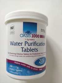 Таблетки для дезінфекції води Oasis 1000 (1 таблетка / 200 літрів)
