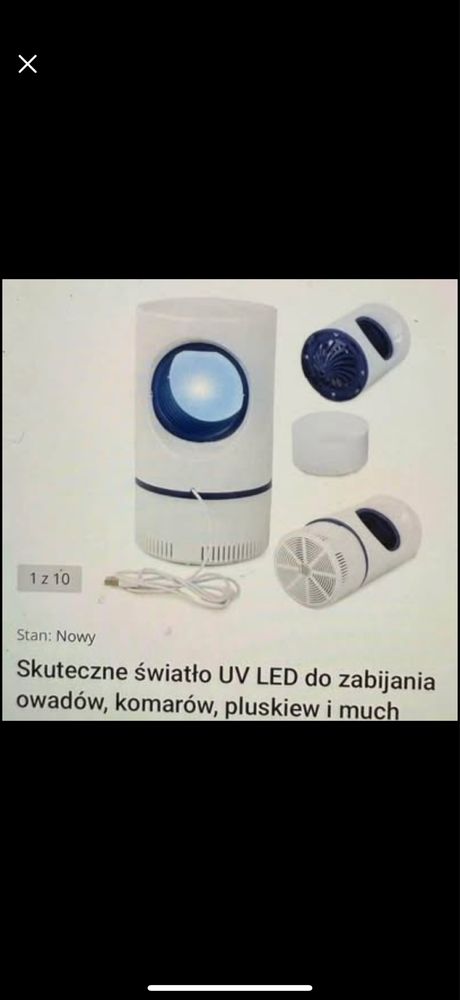 Lampa owadobujcza