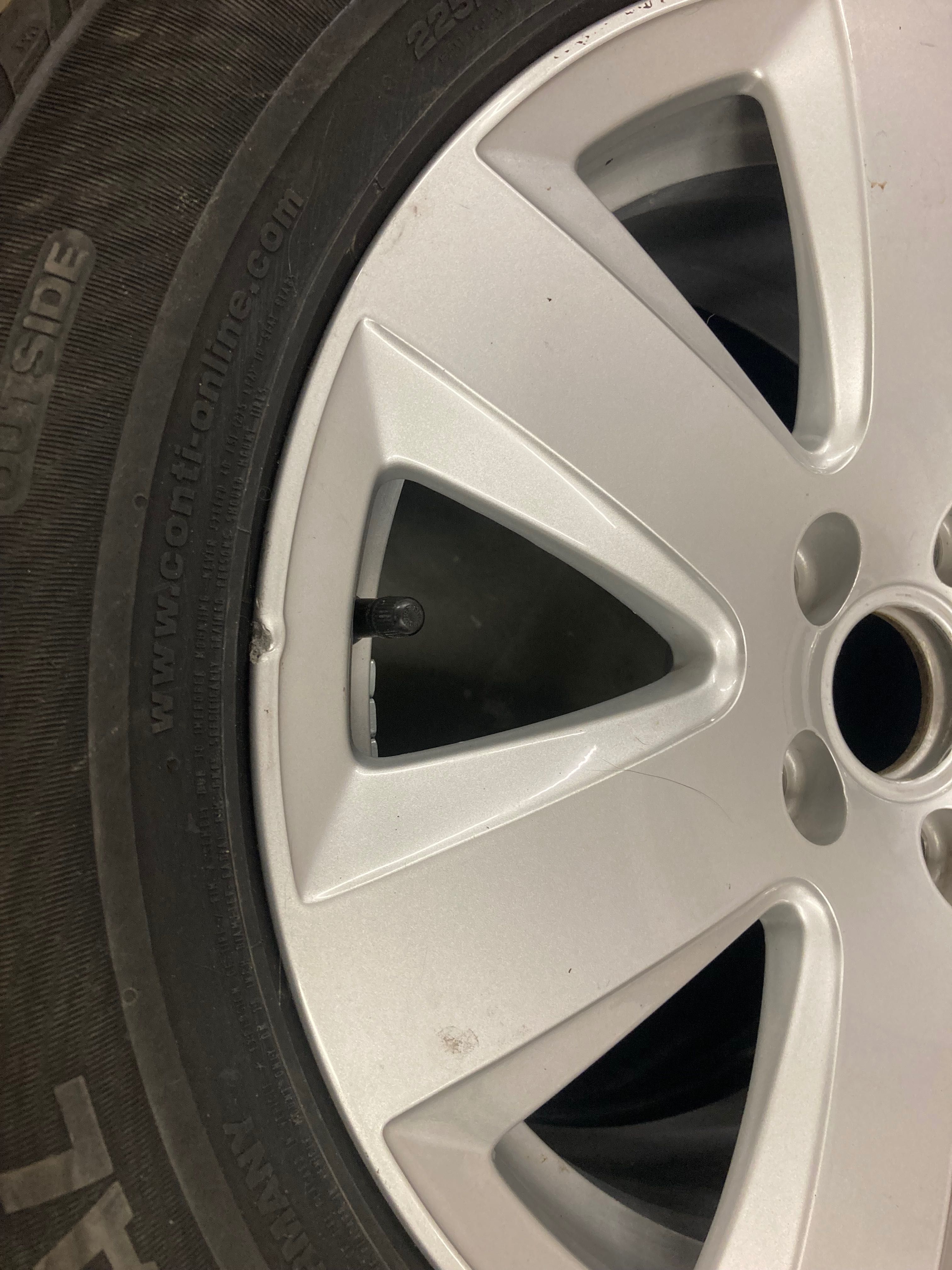 Felga Audi oryginał 225/55/16 opona continental zapas c6 a6 aluminiowa