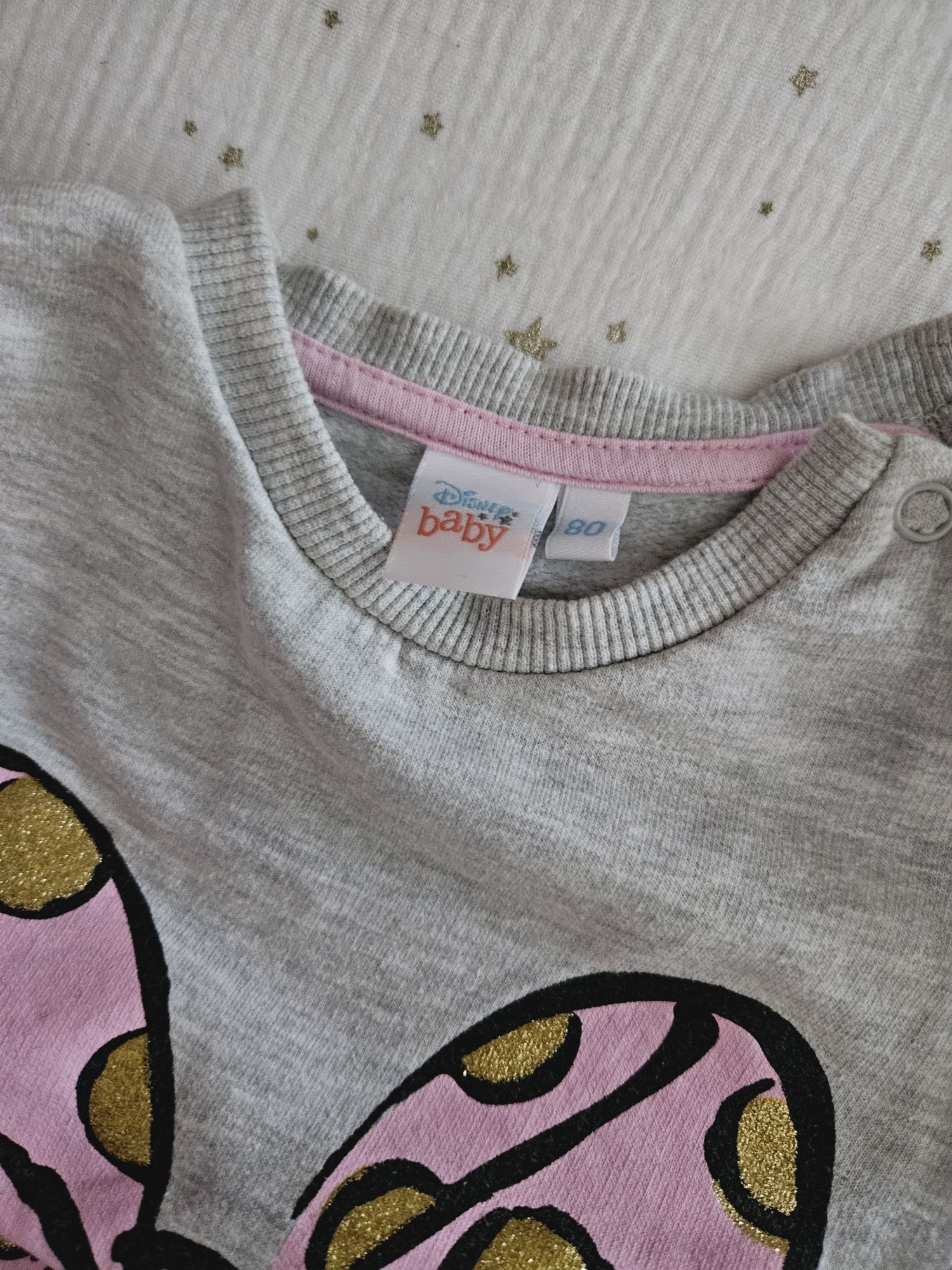 Komplet Minnie Mouse 80 bluza i spodnie Disney Baby Pepco