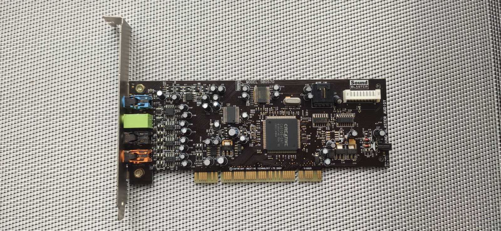 Звукова карта Creative Labs SB0570 7.1 PCI Sound Blaster Audigy SE