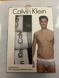 majtki Calvin Klein 3-pak czarne szare niebieskie rozmiar L XL XXL