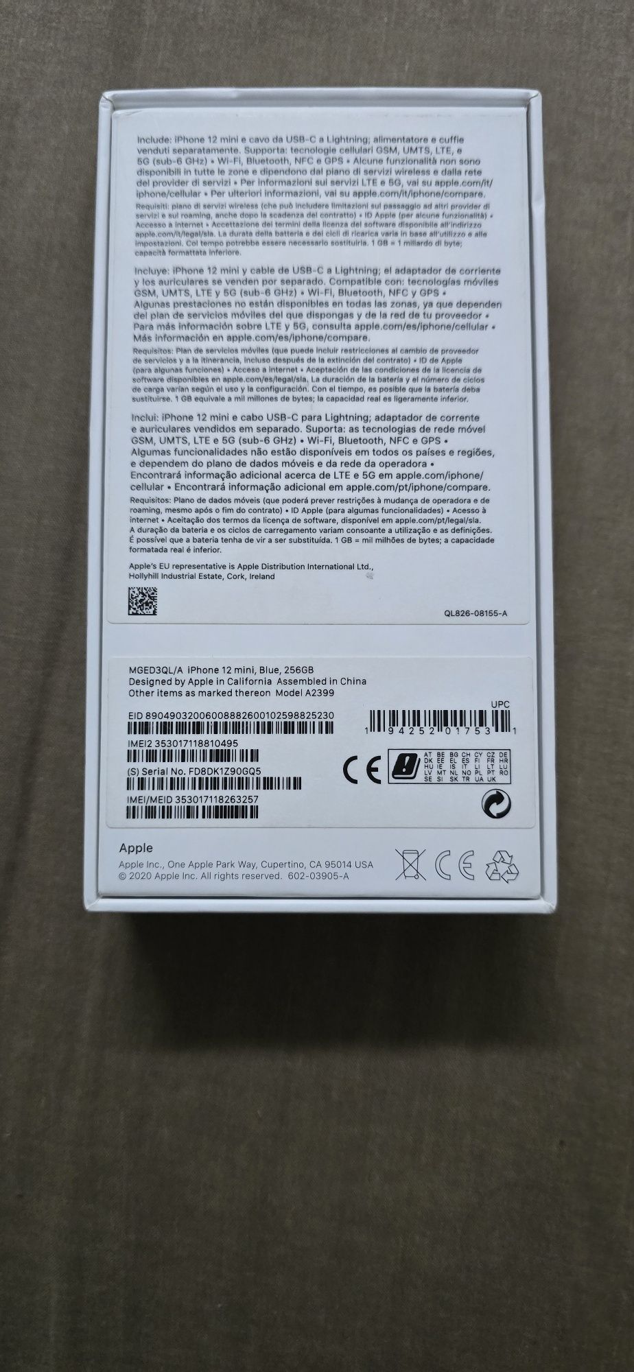 IPhone 12 mini 256gb