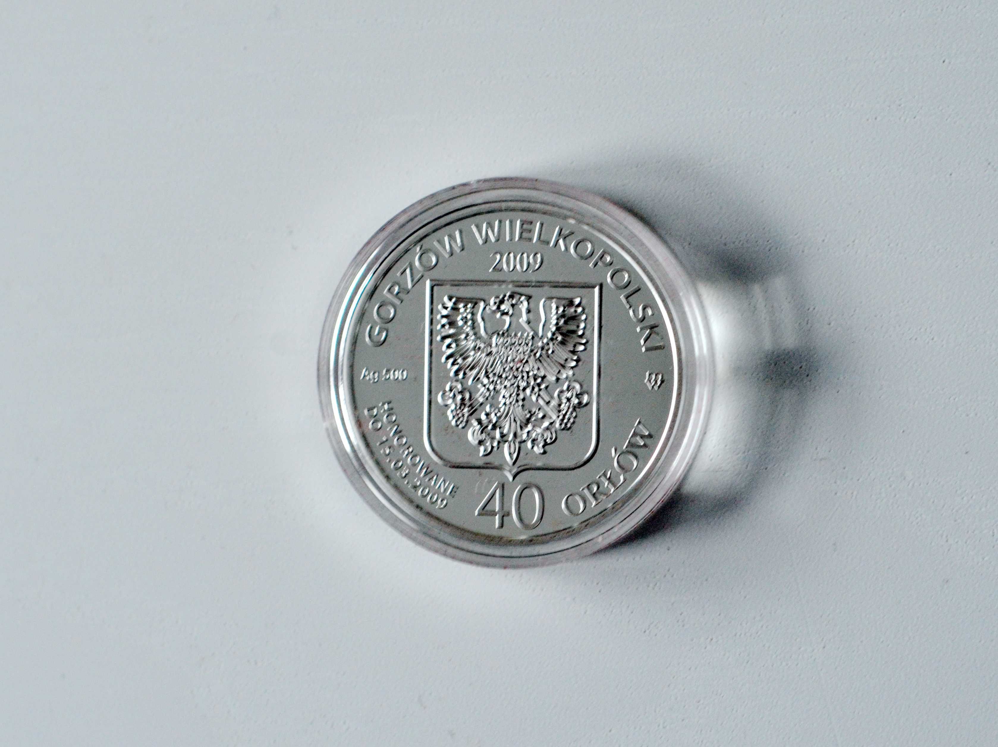 Moneta okolicznościowa - dukat lokalny Gorzów Wielkopolski