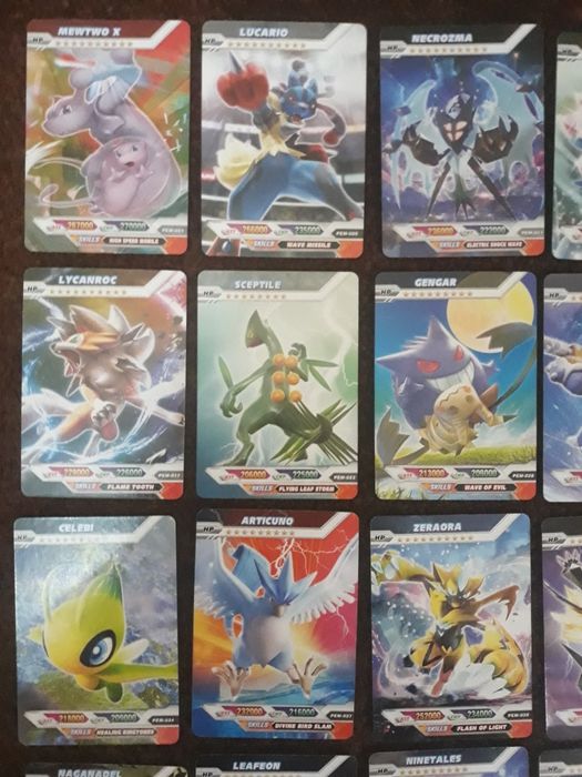 25 cartas pokemon
