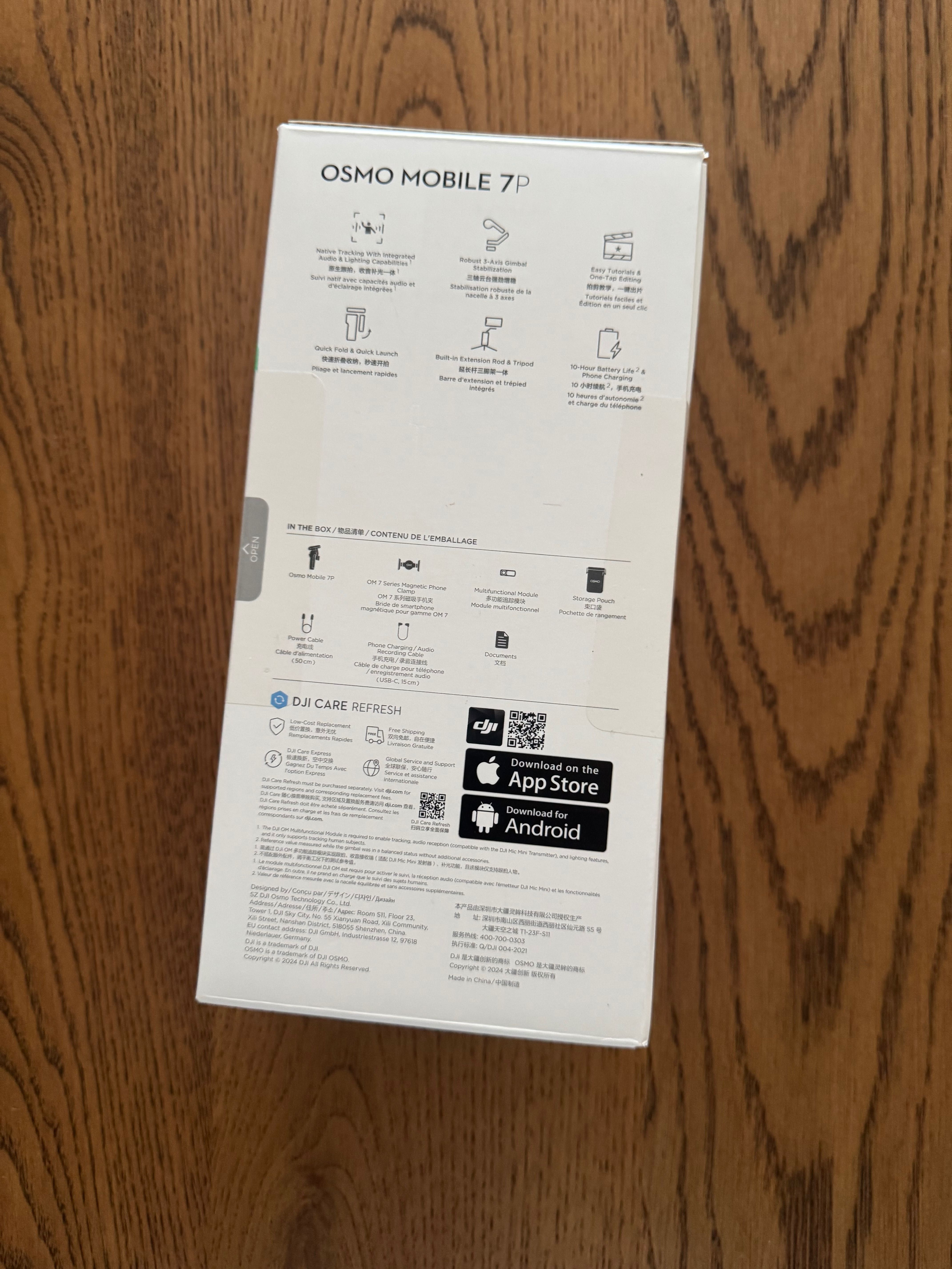 Estabilizador DJI Osmo Mobile 7P Novo