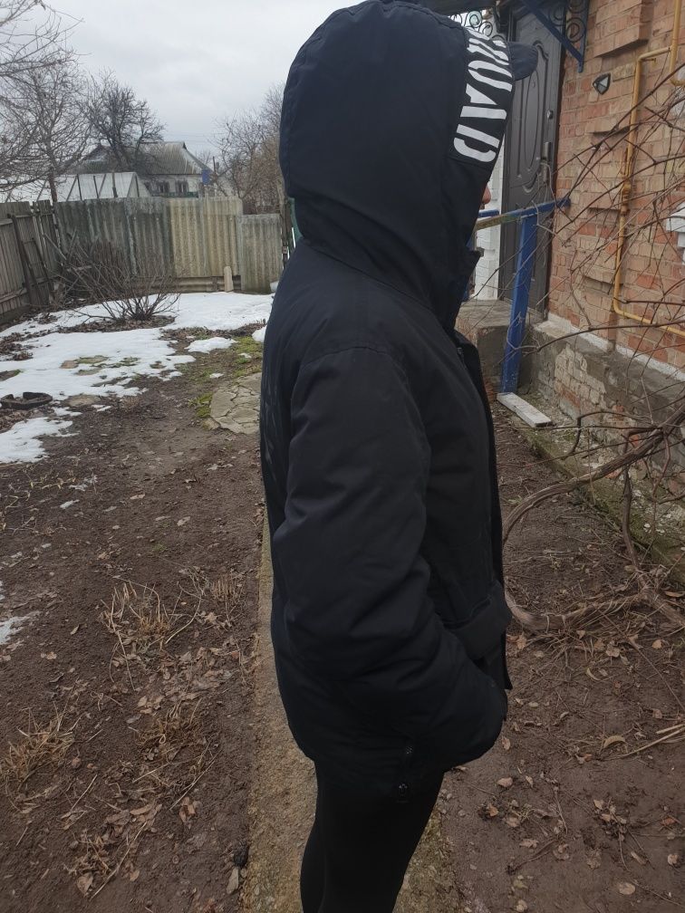 Куртка зимова чоловіча black-squad