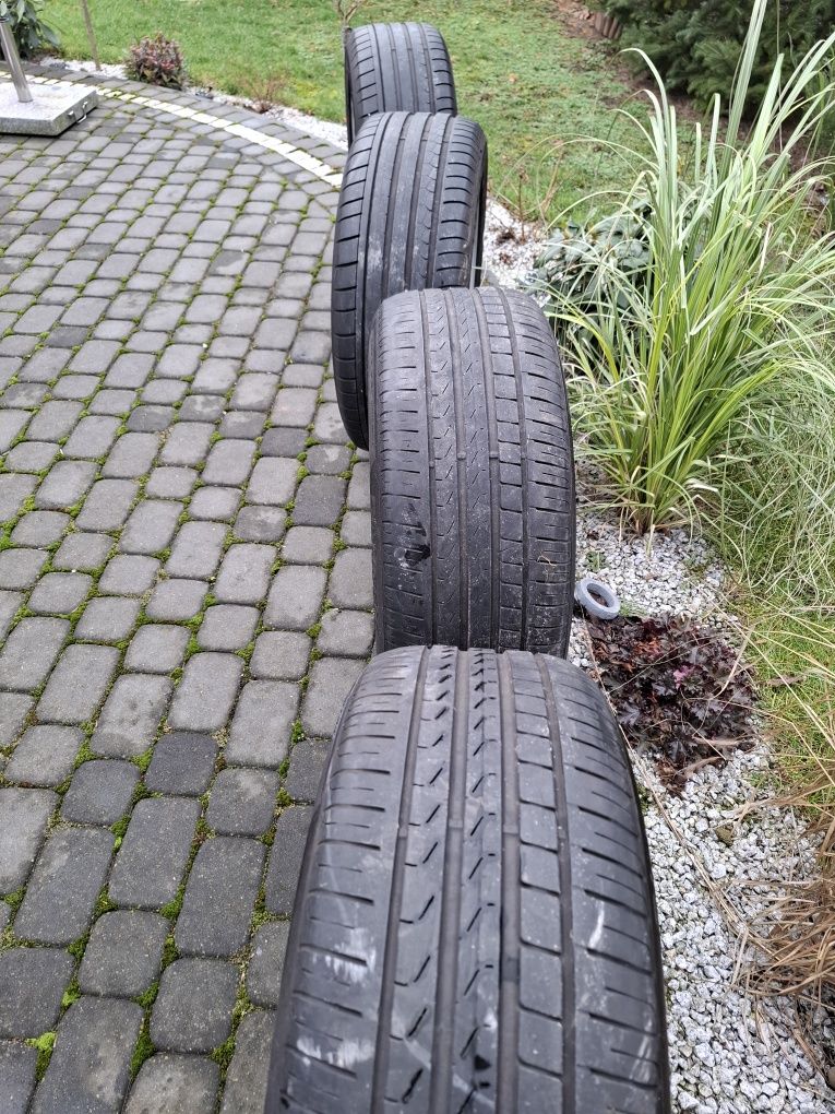 Oryginalne Alufelgi BMW G 30 18cali  z oponami letnimi