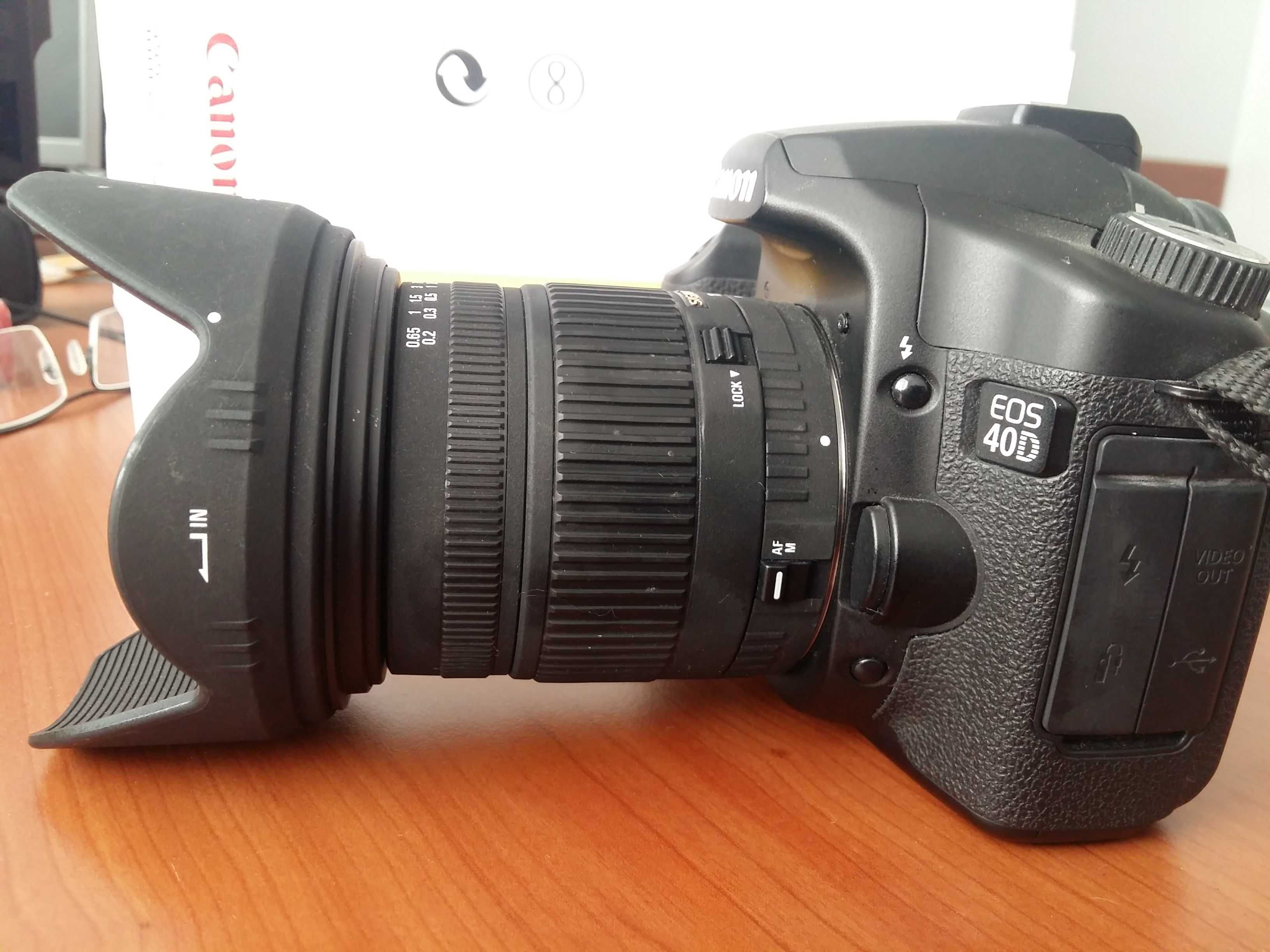Продаю Canon EOS 40D DIGITAL + Объектив Sigma AF 17-70mm + кофр