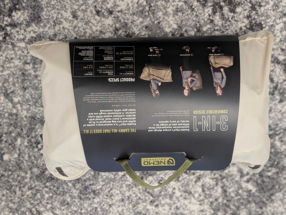 Сумка-рюкзак Nemo Equipment Double Haul Convertible Duffel 100L\140L