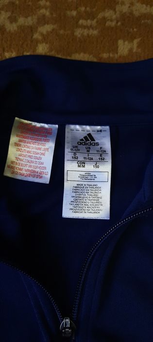 кофта Adidas xs синя