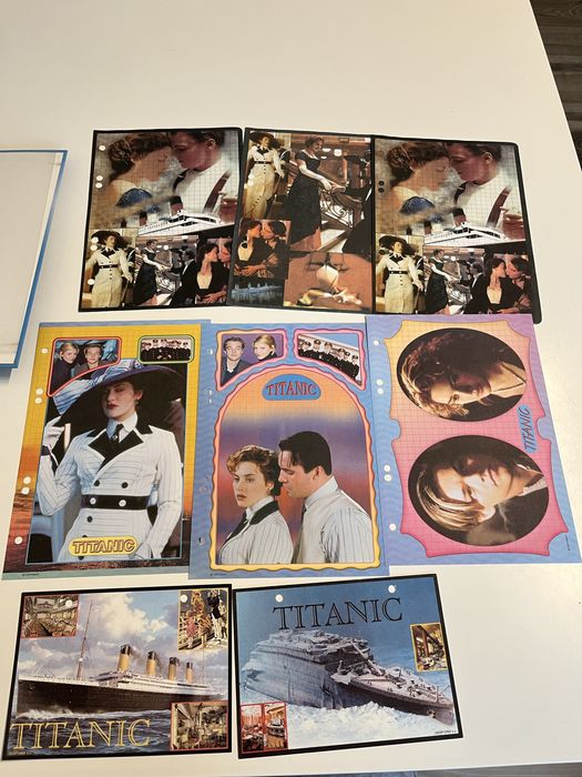Karteczki Titanic + segregator Titanic