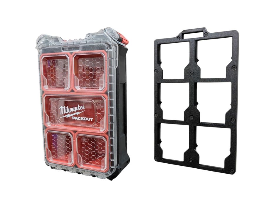 3x Milwaukee Packout Płyta montażowa uchwyt