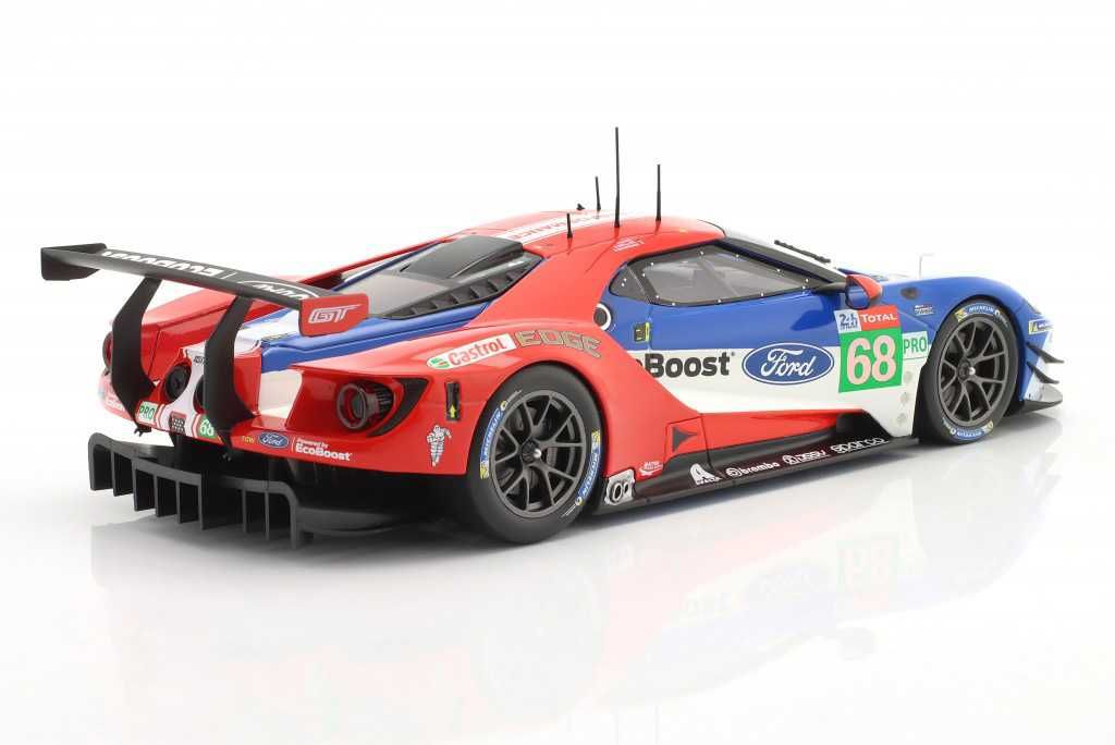 Model 1:18 Ixo Ford GT #68 24h LeMans 2019 Bourdais / Hand / Müller
