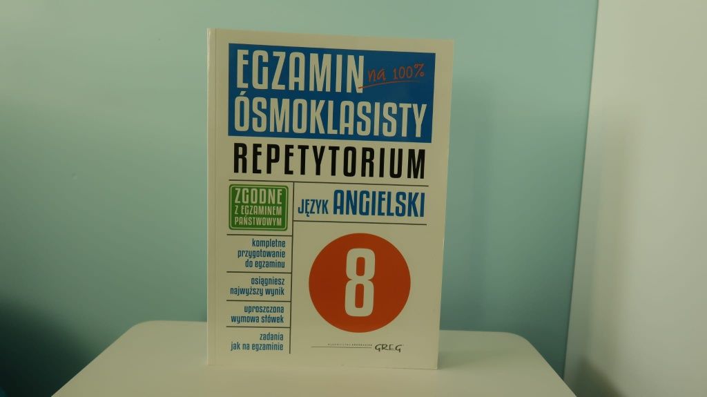 Nowe Repetytorium do Angielskiego egzamin ósmoklasisty