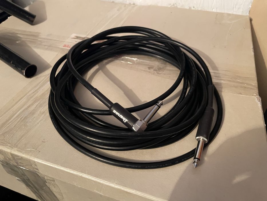 Sprzedam kabel instrumentalny Ibanez 5.5 m – TS 1/4” (jack)