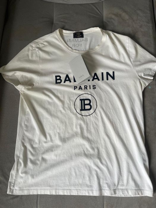Balmain Paris Vitkac T-shirt Męski Koszulka XXL XL Jak Nowa