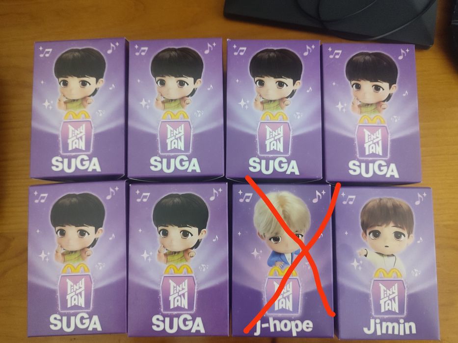 Tinytan McDonald's BTS