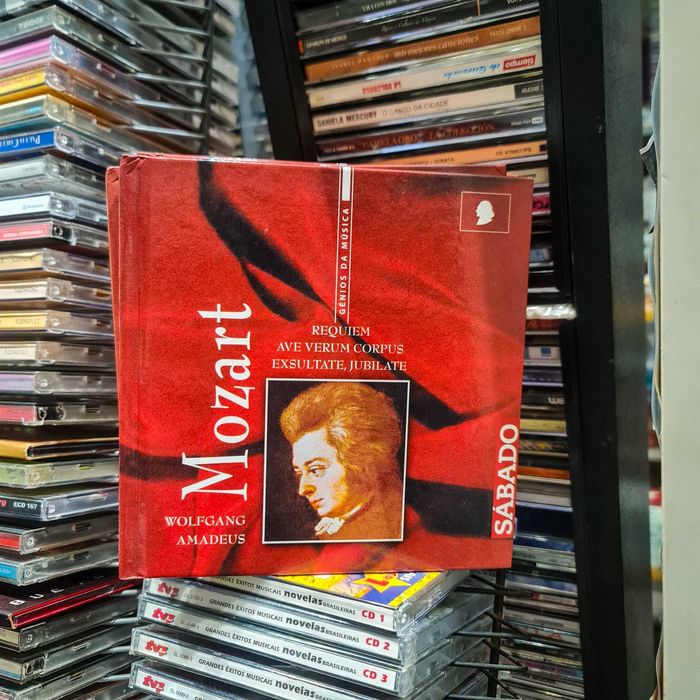 CD Mozart – “Requiem / Ave Verum Corpus / Exsultate, Jubilate” + Livro