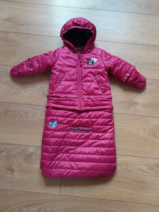 Kombinezon- śpiworek jak nowy 68