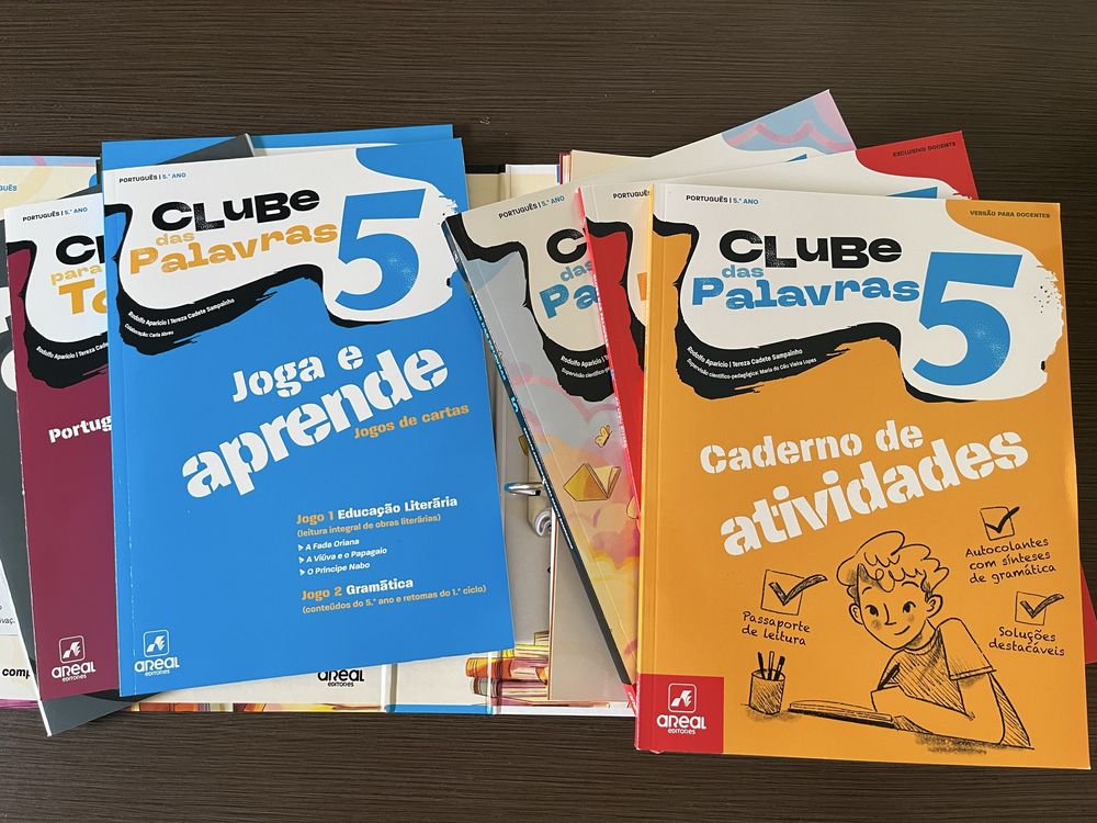 Manual do profesdor Clube das Palavras 5 ano