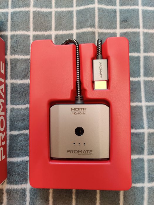 Перехідник HDMI Promate Mediaswitch-h3 Silver