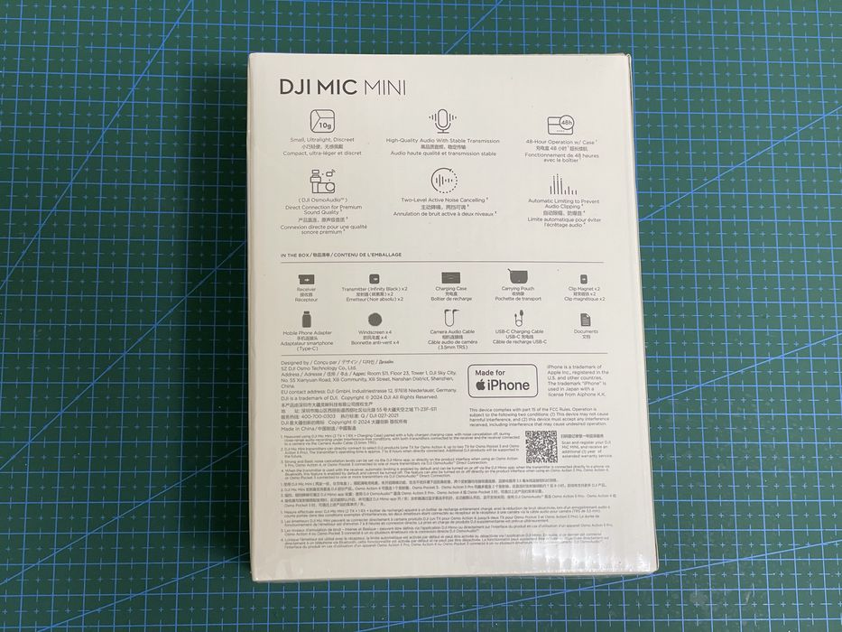 Радиомикрофоны DJI Mic Mini 2 TX + 1 Rx