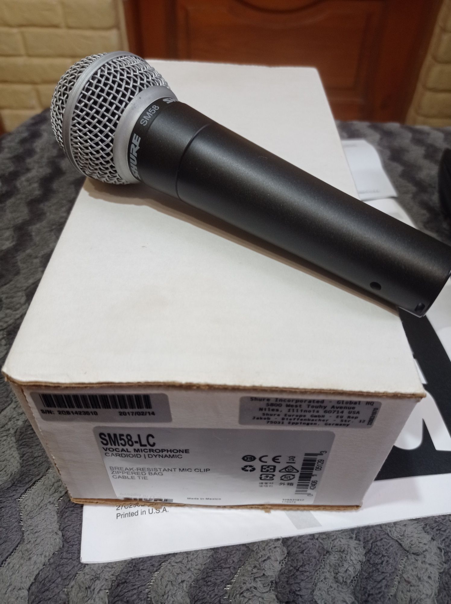 Микрофон SHURE SM 58 оригінальний