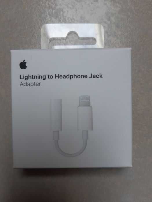 Adapter Lightning do 3.5mm Jack Apple A1749 nowy kupiony w iSpot.pl.