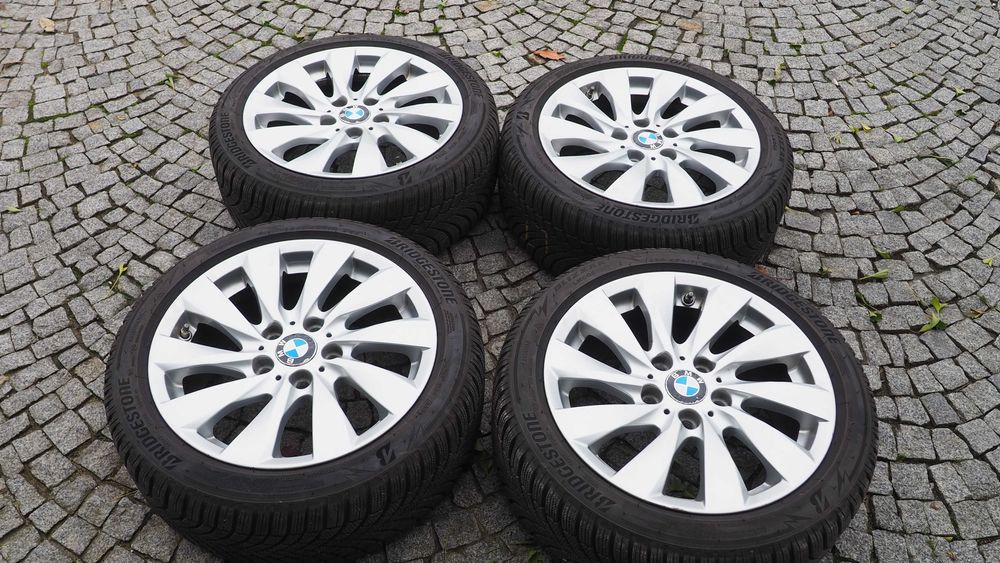 KOŁA BMW - Zimowe 225/45/17 94 Run on Flat XL, FR opony + alu felgi