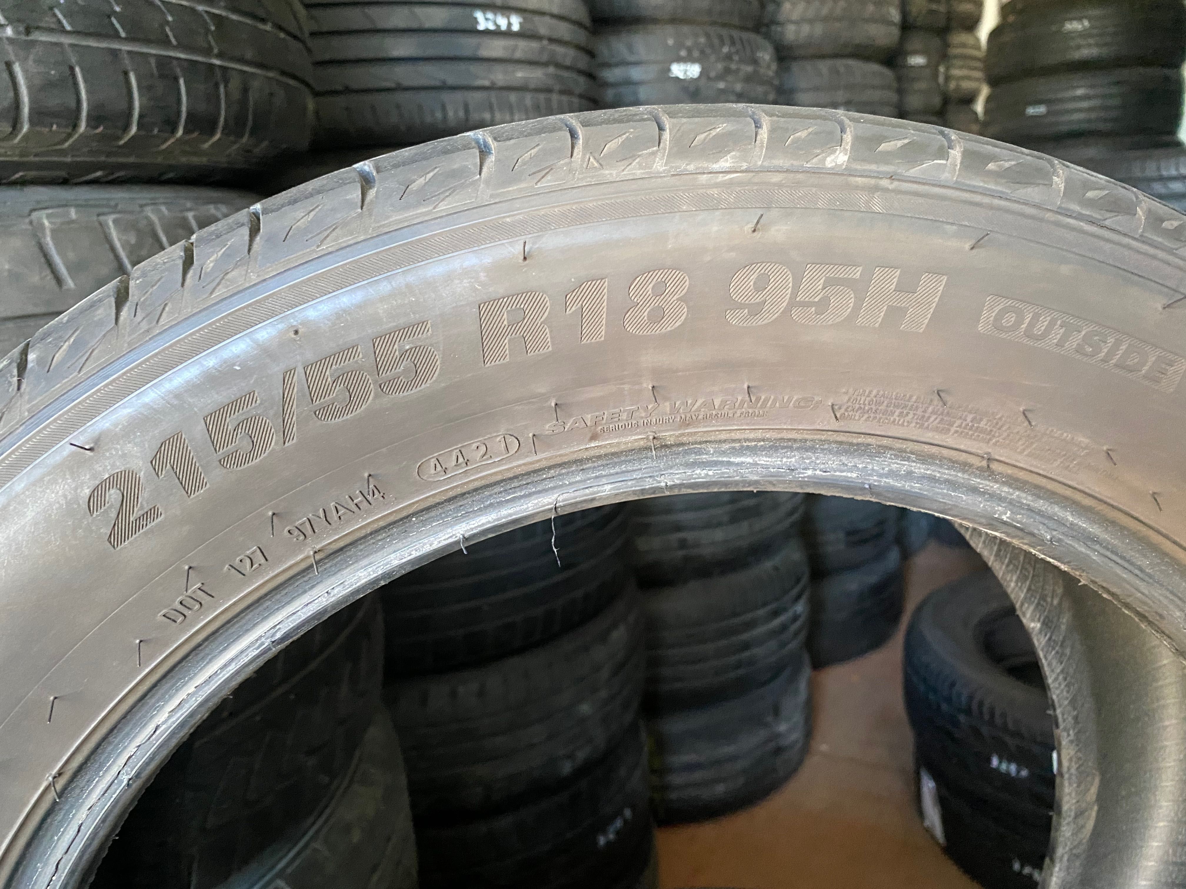 215/55/R18 opony letnie 2021 7,0mm