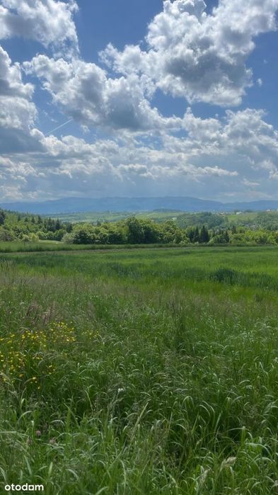 Działka budowlana z widokiem na Beskid
