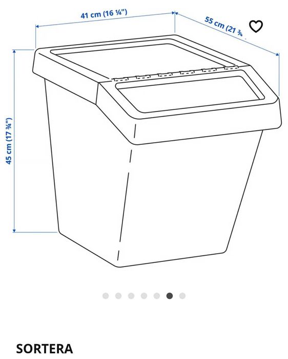 Pojemnik SORTERA Ikea
