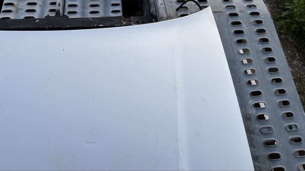 Audi a4 b6 ly7w maska przednia przód pokrywa silnika srebrna
