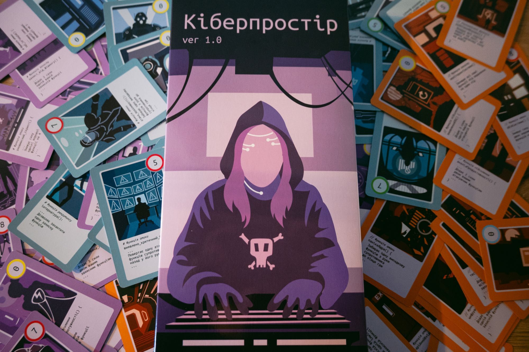 Настільна ІТ гра «Кіберпростір» - оригінальне видання